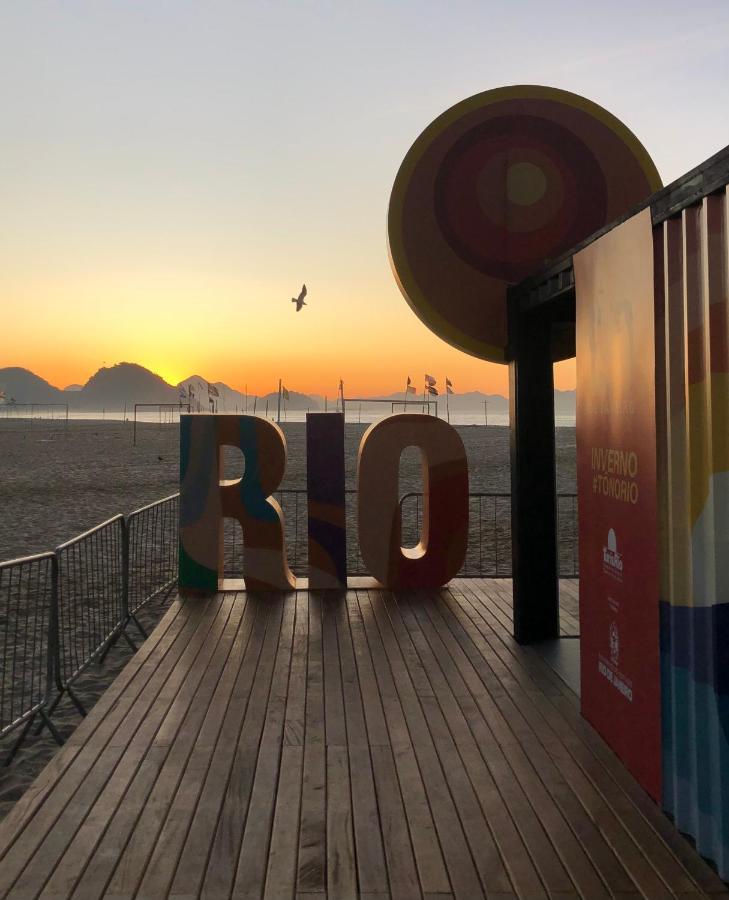Copa Beach Home - Copacabana Posto 4 Quadra Da Praia Rio de Janeiro Exterior foto